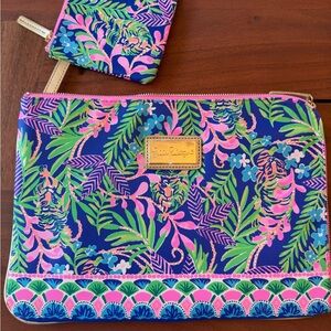 Lilly Pulitzer Jungle Print Tech Pouch 2-Piece Set